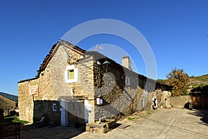 Village of Osia, Comarca de la Jacetania,Huesca province, Aragon, Spain photo