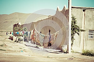 Village in the Ouarzazate, Morocco, Africa