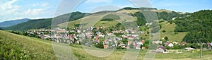 Village panorama. Slovakia.