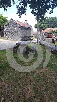 A village in Parada do Monte, MelgaÃÂ§o, Portugal photo