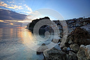 The village of Parga