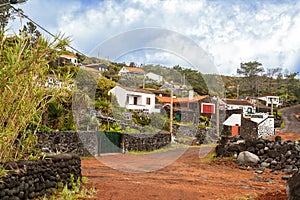 Village on Pico Island