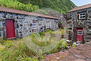 Village on Pico island