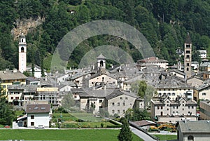 The village of Poschiavo