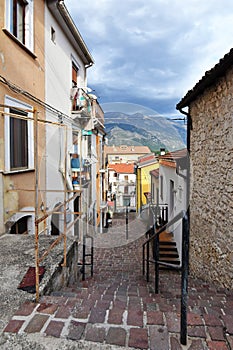 The village of Pratola Peligna in Abruzzo.