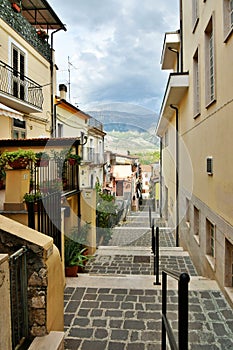 The village of Pratola Peligna in Abruzzo.