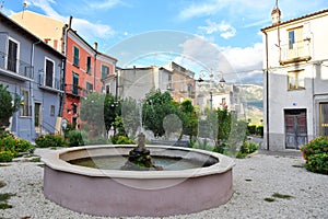 The village of Pratola Peligna in Abruzzo.