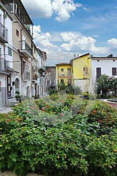 The village of Pratola Peligna in Abruzzo.