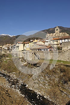 Village of Prats de Mollo - La Preste, Vallespir, Languedoc Roussillon,