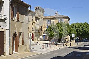 Village of Remoulin in France