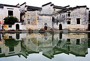 The village representative of Hui Style Architecture in China