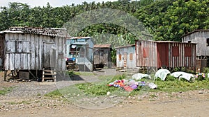 Village Ribeira Afonso, Sao Tome, Africa