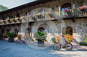 Village of Rivalta Trebbia, Piacenza province, Italy photo