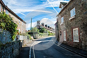 Village road PetWorth West Sussex UK