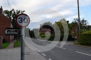 Village Road Signs