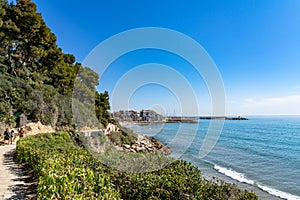 Village of Roc de Sant Gaieta in Tarragona, Catalonia, Spain.