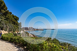 Village of Roc de Sant Gaieta in Tarragona, Catalonia, Spain.