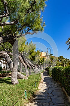 Village of Roc de Sant Gaieta in Tarragona, Catalonia, Spain.