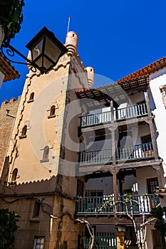 Village of Roc de Sant Gaieta in Tarragona, Catalonia, Spain.