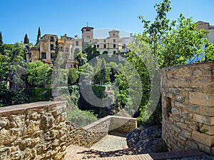 Village of Ronda in Andalusia