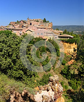 Village of Rousillon in Provence photo