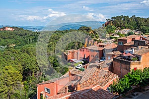 The Village of Roussillon, Provence (France)