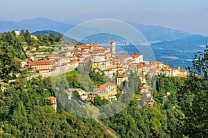 The village Sacro Monte di Varese