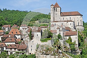 The village of Saint-Cirq Lapopie