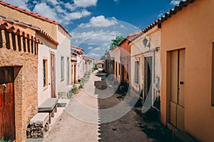 The village of San Salvadore, Sardinia