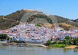 The village of Sanlucar de Guadiana, Huelva, Spain. photo
