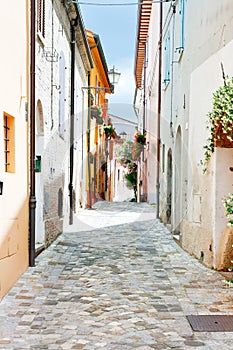 Village of Santarcangelo, Italy photo