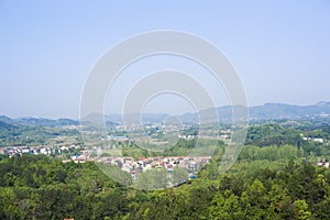 Village scenery in China