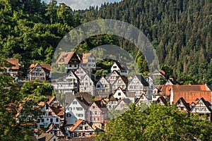 The village of Schiltach in the Black Forest