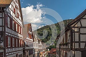 The village of Schiltach in the Black Forest, Germany