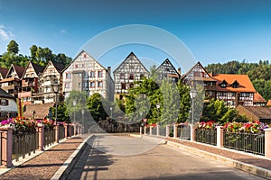 The village of Schiltach in the Black Forest, Germany