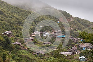 Village Settlement near Falam, Myanmar