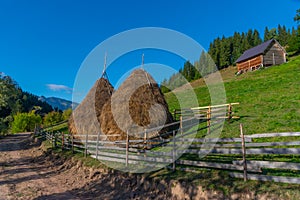 Village situated at Rugova mountains in Kosovo