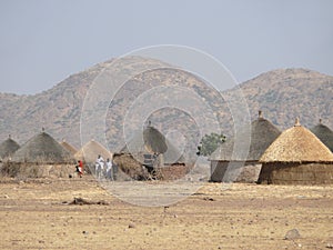 Village in the south of Sudan.