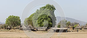 Village in south sudan photo