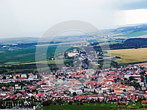 Village Spiske Podhradie in Slovakia