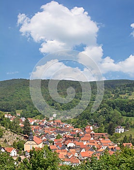 Village of SteinbachBad Liebenstein,Thuringia,Germany