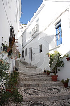 Village Steps ( Frigiliana, Spain )