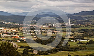 Village Suances. Cantabria. Spain photo