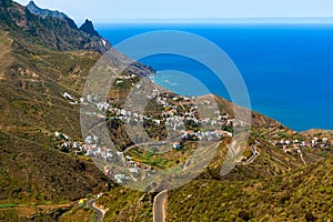 Village Taganana in Tenerife island - Canary photo