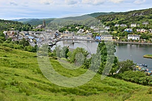 The village of Tarbert, Argyll and Bute, Scotland