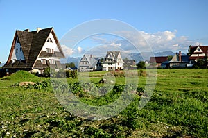 The village in the Tatra Mountains