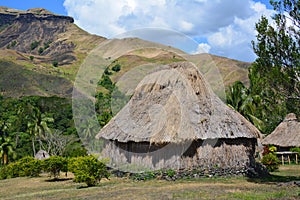 Village thatched house