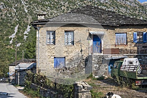 Village of Tsepelovo, Epirus, Greece