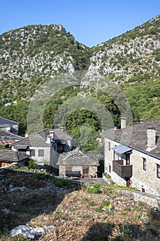 Village of Tsepelovo, Epirus, Greece