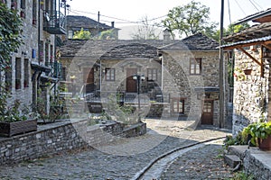 Village of Tsepelovo, Epirus, Greece